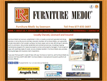 Tablet Screenshot of furnituremedicbyswenson.com